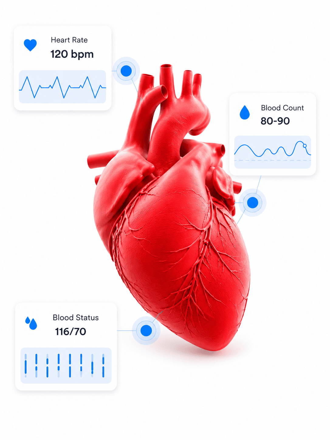 Continuous health monitoring during a MinuteDoc specialist home visit